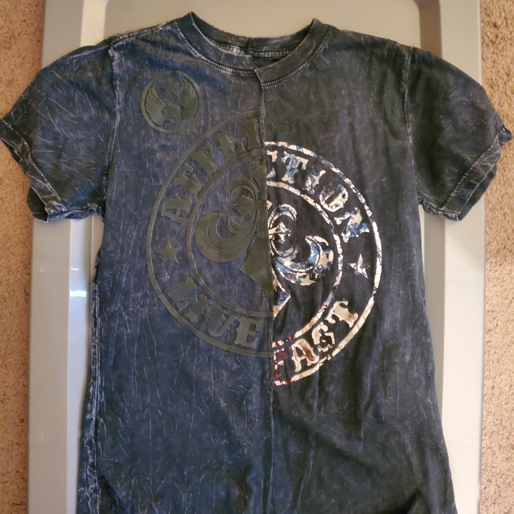 AFFLICTION Split Tshirt
